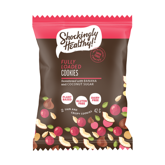 Shockingly Healthy! Fully Loaded Cookie Square 12-pack