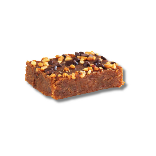 Shockingly Healthy! Salted Peanut Butter Chocolate Chip Blondie 4pack