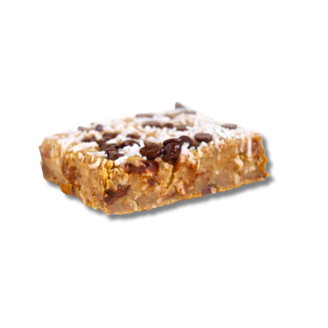 Shockingly Healthy! Coconut Chocolate Chip Blondie 4-pack
