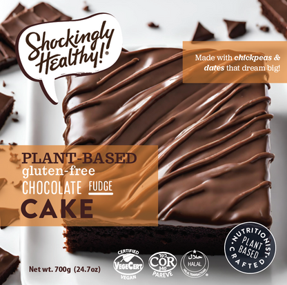 Shockingly Healthy! Gluten Free Chocolate Fudge Cake Pan