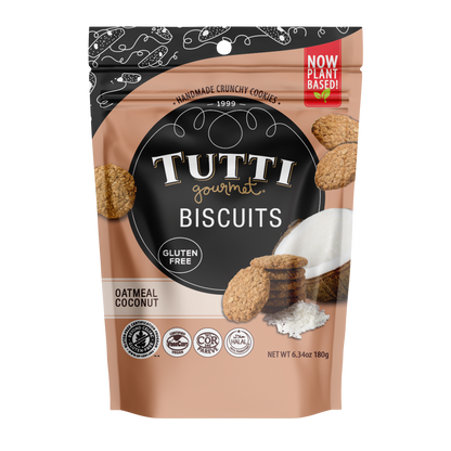Tutti Gourmet Oatmeal Coconut Biscuits