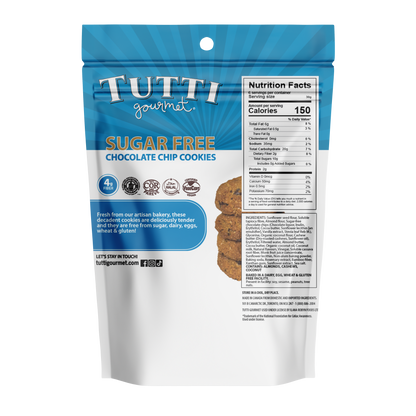 Tutti Gourmet Sugar Free Chocolate Chip Cookies