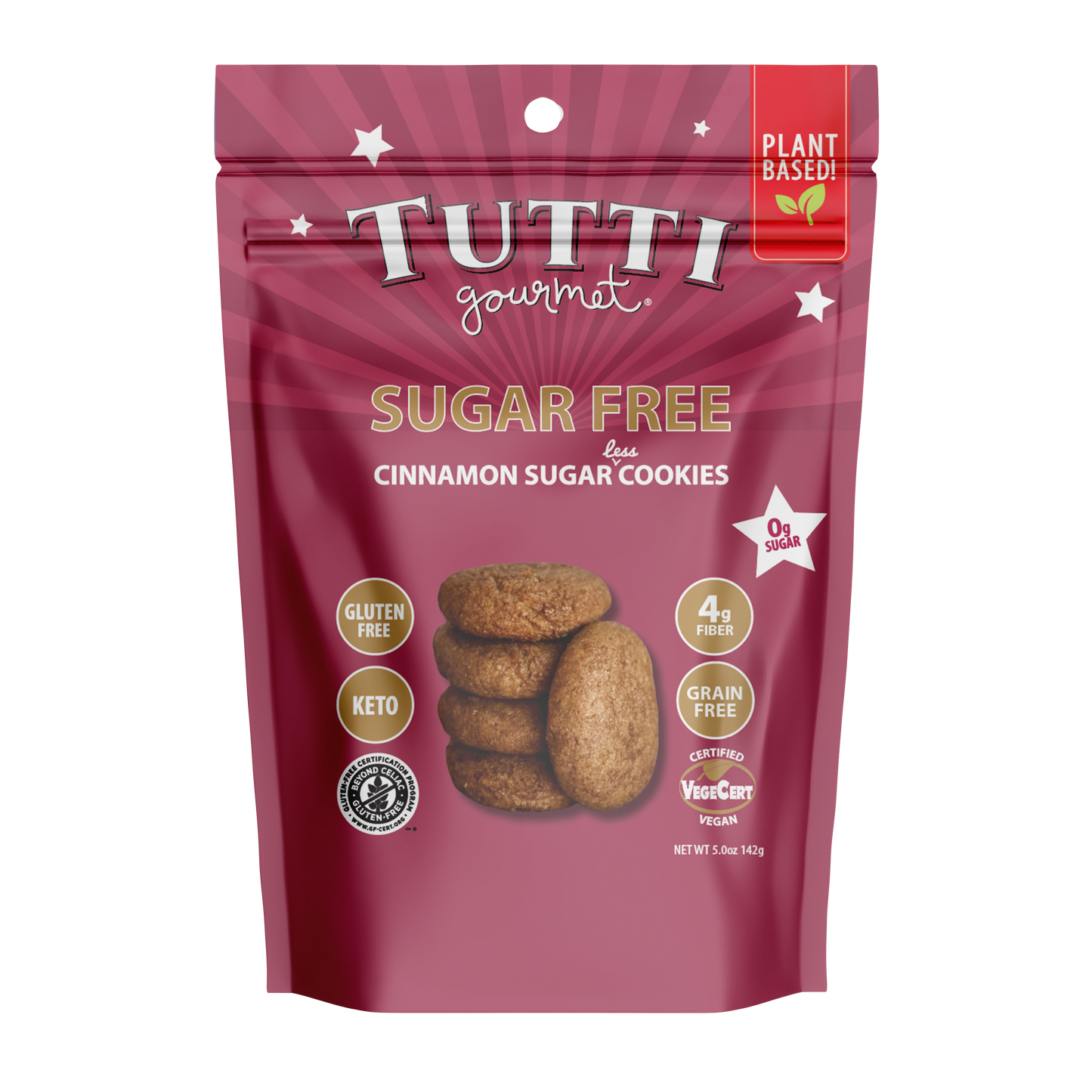 Tutti Gourmet Sugar Free Cinnamon Sugar{less} Cookies