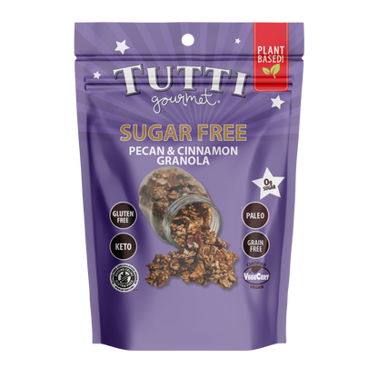 Tutti Gourmet Sugar Free Pecan & Cinnamon Granola